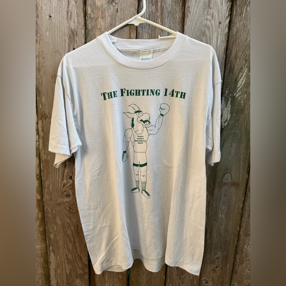 Vintage Feathers Travis County Austin Texas tee